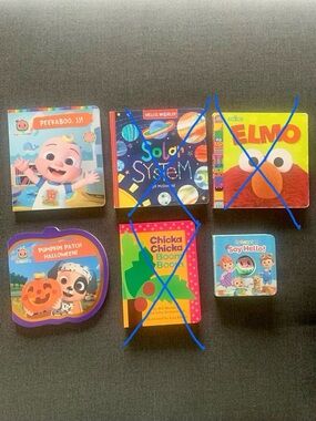 A Bundle Of Three Baby Books Listed Below In The Description About Details